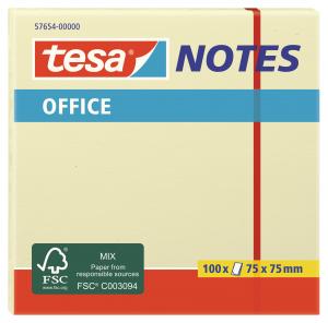 Lipnūs lapeliai TESA Office Notes, 75mm x 75mm, 100 lapelių