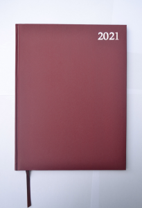 Kalendorius STANDARD 2024, PVC, A4, vyšninė