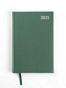 Kalendorius STANDARD 2024, PVC, A5, žalia