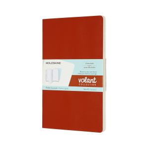 Užrašų knygutė Moleskine Volant, 13x21cm,minkštais viršeliais, mėlyna