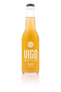 Gaivusis arbatos gėrimas VIGO Kombucha, Original, gazuotas, 0,330 l, D, LT-EKO-001