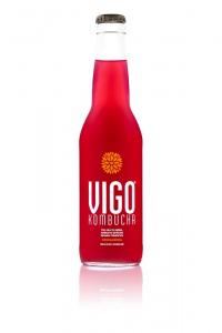 Gaivusis arbatos gėrimas VIGO Kombucha, Schisandra, gazuotas, 0,330 l, D, LT-EKO-001