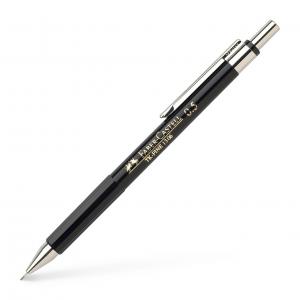 Automatinis pieštukas Faber-Castell TK-Fine 1306 ,0.5mm, juodos spalvos