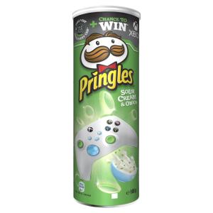 Užkandis PRINGLES Sour Cream & Onion Gaming, 165 g