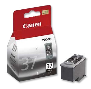 Canon PG-37 (2145B001), juoda kasetė rašaliniams spausdintuvams