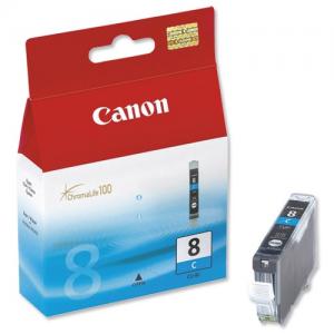 Canon CLI-8 (0621B001), žydra kasetė rašaliniams spausdintuvams