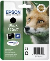 Epson (C13T12814012), juoda kasetė rašaliniams spausdintuvams, 185 psl.