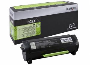 Lexmark 502XE (50F2X0E), juoda kasetė lazeriniams spausdintuvams, 10000 psl.