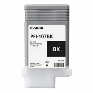 Canon PFI-107 (6705B001), juoda kasetė rašaliniams spausdintuvams