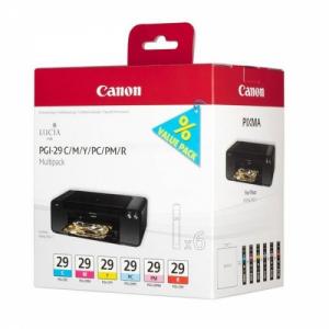 Canon PGI-29 (4873B005), kasečių rinkinys rašaliniams spausdintuvams