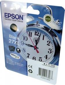 Epson No.27XL (C13T27114012), juoda kasetė rašaliniams spausdintuvams, 1100 psl.