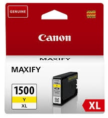 Canon PGI-1500 XL (9195B001), geltona kasetė rašaliniams spausdintuvams