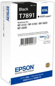 Epson T7891 XXL (C13T789140) Rašalinė kasetė, Juoda rašaliniams spausdintuvams