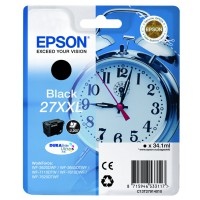 Epson 27XXL (C13T27914010), juoda kasetė rašaliniams spausdintuvams, 2200 psl.