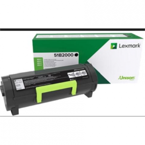 Lexmark (51B2000) Return, juoda kasetė lazeriniams spausdintuvams