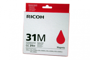 Ricoh Cart. GC31M (405690), purpurinė kasetė rašaliniams spausdintuvams