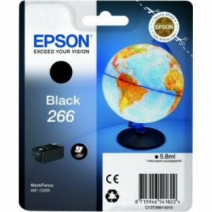 Epson 266 (C13T26614010) Rašalinė kasetė, Juoda rašaliniams spausdintuvams, 250 psl.