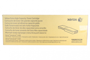 Xerox C400 (106R03529) Extra HC, geltona kasetė lazeriniams spausdintuvams, 8000 psl.