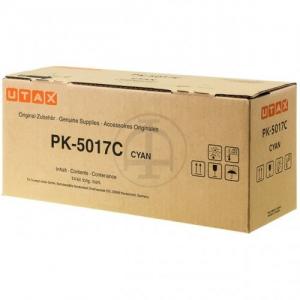 Triumph-Adler/Utax toner cartridge PK-5017C (1T02TVCUT0/1T02TVCTA0), žydra kasetė lazeriniams spausdintuvams, 6000 psl.