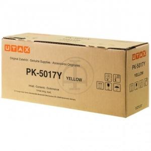 Triumph-Adler/Utax toner cartridge yellow PK-5017Y (1T02TVAUT0/1T02TVATA0), geltona kasetė lazeriniams spausdintuvams, 8000 psl.