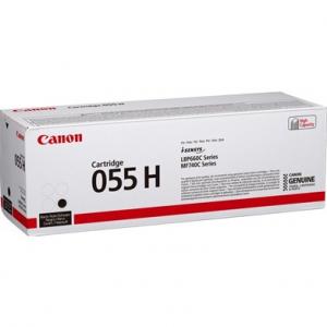 Canon CRG 055H (3020C002) juoda kasetė lazeriniams spausdintuvams, 7600 psl.