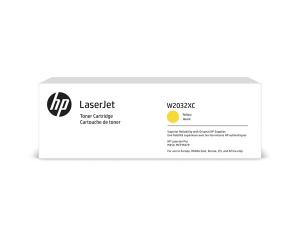 HP contract (W2032X, 415X), geltona kasetė lazeriniams spausdintuvams