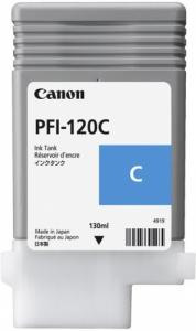 Canon PFI-120 (2886C001), žydra kasetė rašaliniams spausdintuvams