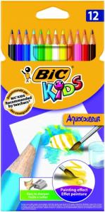 Bic Spalvoti pieštukai Aquacouleur 12 spalvų rinkinys 8575613