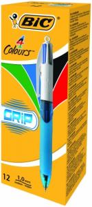 Bic Tušinukas GRIP 4 spalvų, pakuotėje 12vnt 214743