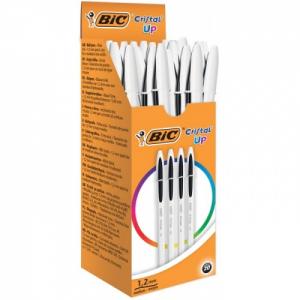 Bic Tušinukas Cristal Bicolor 1.2 mm, juodas, pakuotėje 20 vnt. 494732