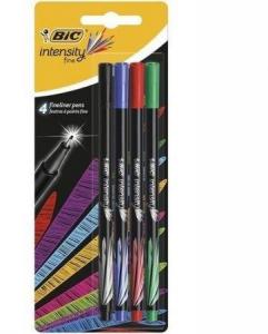 Bic Rašiklių rinkinys FineLiners Intensity Fine Clas Mix 0,4 mm, 4 spalvų rinkinys 449336