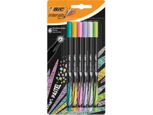 Bic Rašiklių rinkinys FineLiners Intensity Fine PASTEL 0.4 mm, 6 spalvų rinkinys 498334