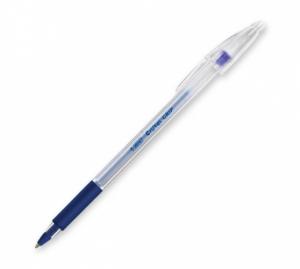 Bic Tušinukas Ball pen Cristal Grip 1.0 mm, mėlynas, pakuotėje 1 vnt 004061