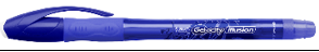 Bic Gell Pen Gelocity illusion mėlynas, pakuotėje 12 vnt. 943440