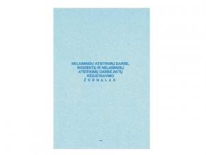 Nelaimingų atsitikimų darbe, incidentų ir nelaimingų atsitikimų darbe aktų registravimo žurnalas, A4