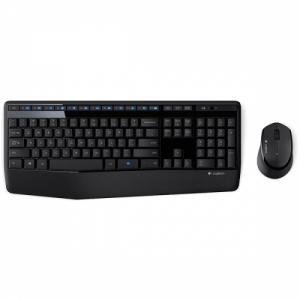 Logitech MK345 Combo Belaidė klaviatūra + pelė, US, Juoda