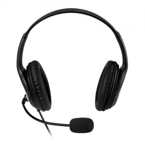 Microsoft LifeChat® LX-3000 USB (JUG-00015), laidinės ausinės su mikrofonu, juodos