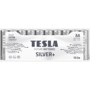 Akumuliatorius Tesla AA Silver+ Alkaline LR06 2600 mAh (10 vnt) (13061010)