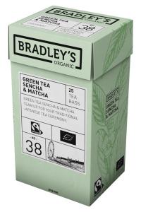 Ekologiška žalioji arbata Bradley´s senčia ir mačia, 25pak, nr. 38