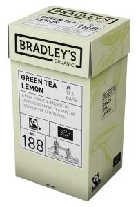 Ekologiška žalioji arbata Bradley´s su citrinomis, 25pak, nr. 188