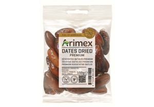 Džiovintos datulės ARIMEX Premium, be pridėtinio cukraus, 150 g