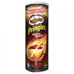 Užkandis PRINGLES Hot & Spicy RAL, 165 g