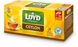 Aromatizuota juodoji arbata LOYD Ceylon, 25 x 2g
