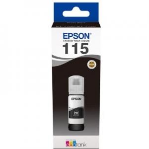 Epson 115 EcoTank (C13T07D14A) Rašalo papildymo buteliukas, Foto Juoda rašaliniams spausdintuvams 6200 psl.