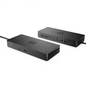 Jungčių stotelė Dell WD19TBS Thunderbolt dokas, Ethernet LAN (RJ-45) prievadai 1, DisplayPorts 2 kiekis, USB 3.0 (3.1 Gen 1) prievadų kiekis 3, HDMI prievadų kiekis 1, USB 3.0 (3.1 Gen 1) C tipo prievadų kiekis 1