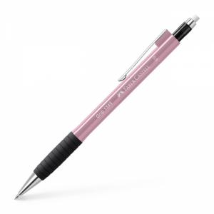 Automatinis pieštukas Faber-Castell Grip 1345, 0,5mm, tamsiai rožinės spalvos