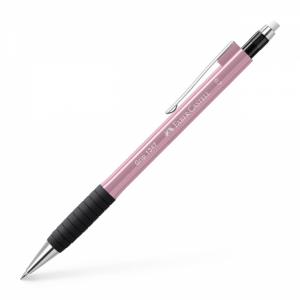 Automatinis pieštukas Faber-Castell Grip 1347, 0,7mm, tamsiai rožinės spalvos