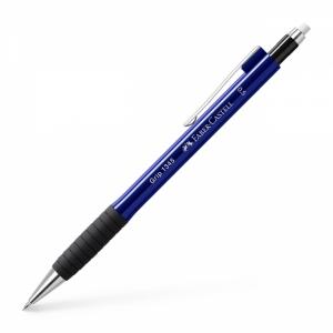 Automatinis pieštukas Faber-Castell Grip 1347, 0,7mm, tamsiai mėlynos spalvos