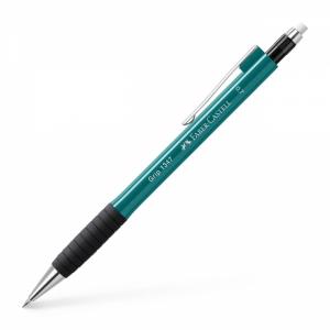 *Automatinis pieštukas Faber-Castell Grip 1347, 0,7mm, žalios spalvos