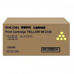 Ricoh IMC530 (418243), Geltona kasetė lazeriniams spausdintuvams, 18000 psl.
